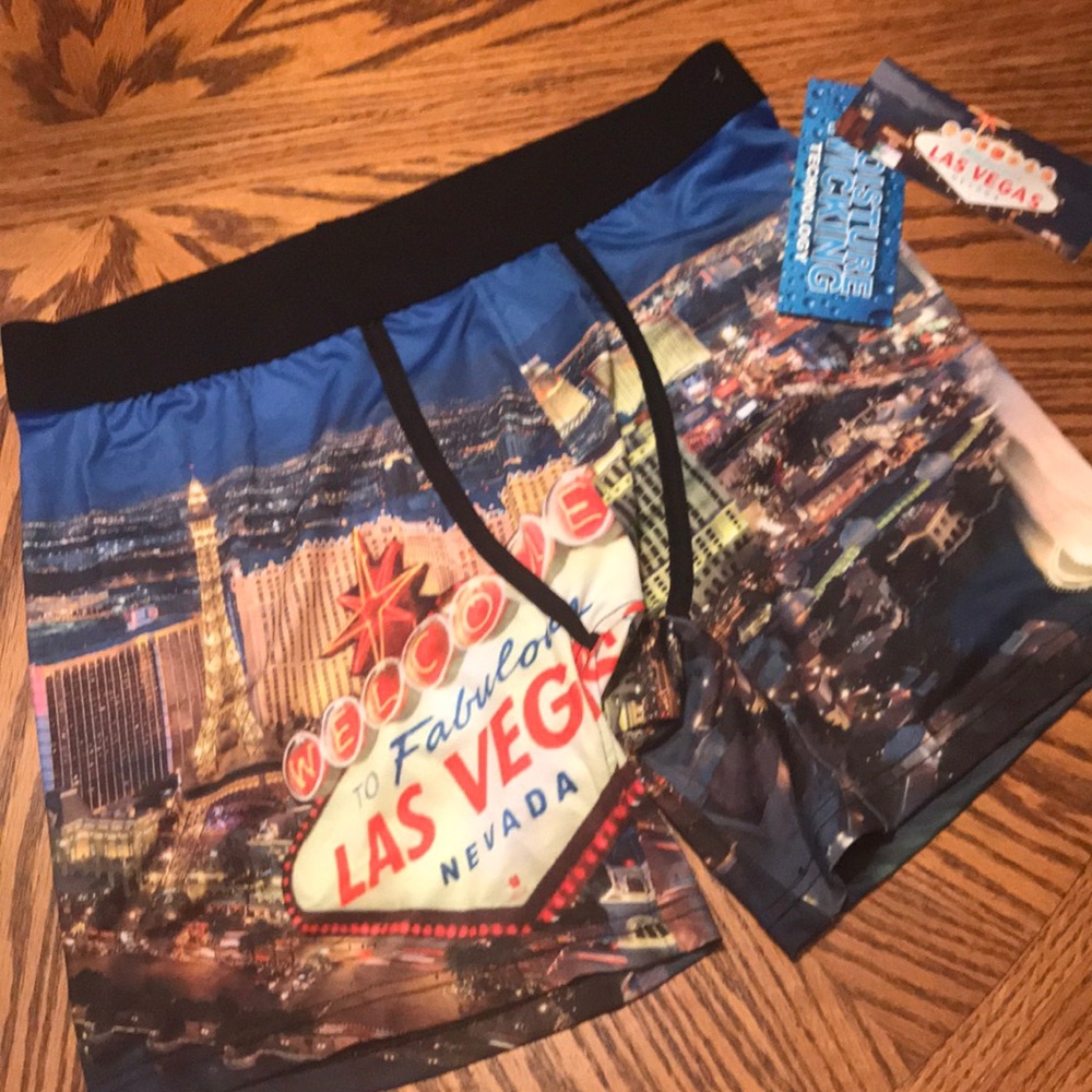 Las Vegas print underwear